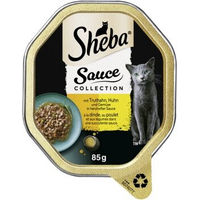 Produktbild von Sheba Katzen Nassfutter Sauce Collection Huhn und Truthahn mit Gemüsezugabe 22 x 85 g - 22 x 85 g