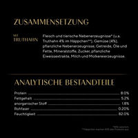Produktbild von Sheba Katzen Nassfutter Sauce Collection Truthahn mit Gemüse Stückchen in Sauce 22 x 85 g - 22 x 85 g