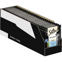 Produktbild von Sheba Katzen Nassfutter Selection mit Hochseefisch MSC in Sauce für erwachsene Katzen 28x85g