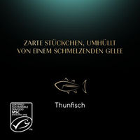 Produktbild von Sheba Katzen Nassfutter Stückchen in Gelee Thunfisch 28x85 g - 28 x 85 g
