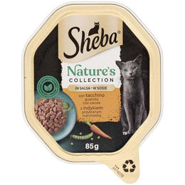 Sheba Katzenfutter Truthahn mit Karotten Stückchen in Sauce 85g - 85 g – Bild 1 von 6