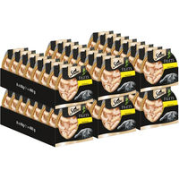 Produktbild von Sheba Katzennassfutter Filets Huhn in Sauce für erwachsene Katzen 3 x 60g ohne Farb- und Aromastoffe sowie Konservierungsstoffe