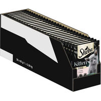 Produktbild von Sheba Kitten Nassfutter für Katzen mit Lachs in Sauce, getreidefrei, 28 x 85g