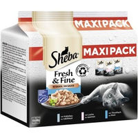 Produktbild von Sheba Multipack Fresh & Fine Stückchen in Sauce für Katzen 15 x 50g - 15 x 50 g