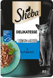 Sheba Nassfutter Thunfisch in Gelee für adulte Katzen 85g – Bild 1 von 1