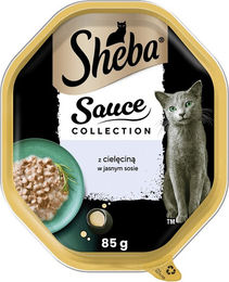 Produktbild von Sheba Nassvollnahrung für adulte Katzen mit Kalb in Sauce 85 g - 85 g
