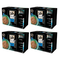 Produktbild von Sheba Nassvollnahrung für adulte Katzen mit Lachs und Kabeljau in Sauce 48x85 g - 48 x 85 g