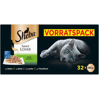 Produktbild von Sheba Nature's Collection Geflügel Stückchen in Sauce Nassfutter für Katzen Adult 32 x 85 g - 32 x 85 g