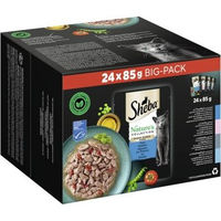 Produktbild von Sheba Nature's Collection Katzen Nassfutter Fisch Variation in Sauce MSC Getreidefrei 24x85g - 24 x 85 g