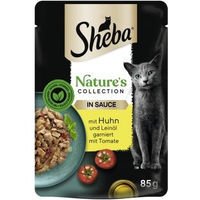 Produktbild von Sheba Nature's Collection Katzen Nassfutter Huhn getreidefrei 28x85g - 28 x 85 g