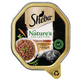 Sheba Nature's Collection Katzen Nassfutter Truthahn in Sauce für erwachsene Katzen getreidefrei 44 x 85 g - 11 x 85 g – Bild 1 von 2