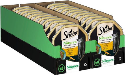 Sheba Nature's Collection Katzen Nassfutter Truthahn Stückchen in Sauce Adult Getreidefrei 2 x 85g – Bild 1 von 2