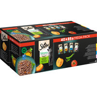 Produktbild von Sheba Nature's Collection Katzen Nassvollnahrung Stückchen in Sauce Huhn 40x85g - 40 x 85 g