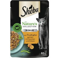 Produktbild von Sheba Nature's Collection Katzenfutter Truthahn und Pute getreidefrei 28x85g - 28 x 85 g