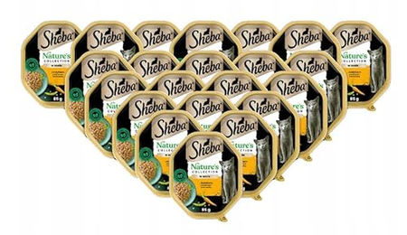 Sheba Nature's Collection Katzennassfutter Stückchen in Sauce mit Truthahn und Karotten 22 x 85g - 22 x 85 g – Bild 1 von 5