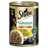 Produktbild von Sheba Natures Collection Katzen Nassfutter Huhn in Sauce getreidefrei 12x400 g - 12 x 400 g