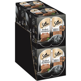 Sheba Perfect Portions Katzen Nassfutter Stückchen in Sauce Ente für adulte Katzen 8 x 6 x 37,5 g - 8 x 37,5 g – Bild 1 von 2