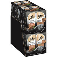 Produktbild von Sheba Perfect Portions Katzen Nassfutter Stückchen in Sauce Ente für adulte Katzen 8 x 6 x 37,5 g - 8 x 37,5 g