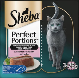 Sheba Perfect Portions Katzenfutter Lachs 12 x 37,5 g – Bild 1 von 1