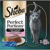 Produktbild von Sheba Perfect Portions Katzenfutter Lachs 6 x 37,5 g