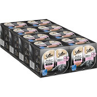 Produktbild von Sheba Perfect Portions Nassfutter für erwachsene Katzen Lachs MSC Paté 48 x 37,5g