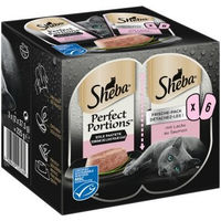 Produktbild von Sheba Perfect Portions Pastete mit Lachs MSC Katzen Nassfutter 6 x 37,5 g - 24 x 75 g