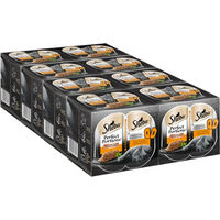Produktbild von Sheba Perfect Portions Stückchen in Sauce Truthahn Nassfutter für erwachsene Katzen 8 x 37,5g
