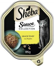 Sheba Sauce Collection Sauce Lover Huhn Stückchen in Sauce für erwachsene Katzen 22 x 85 g - 22 x 85 g – Bild 1 von 6