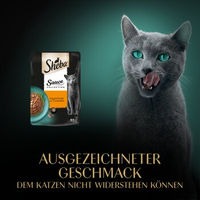 Produktbild von Sheba Sauce Collection Sauce Lover Katzen Nassfutter Stückchen in Sauce Truthahn 28x85 g - 28 x 85 g