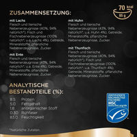 Produktbild von Sheba Sauce Lover Katzennassfutter Stückchen in Sauce Huhn Adult 32 x 85g - 32 x 85 g