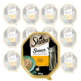 Sheba Sauce Spéciale Katzen Nassfutter Truthahn mit Gemüse in Sauce 11 x 85 g - 11 x 85 g – Bild 1 von 4