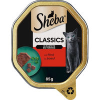 Produktbild von Sheba Schale Classics Pastete mit Rind 85g