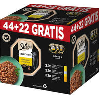 Produktbild von Sheba Schale Katzenfutter 3 Sorten 5,61 kg