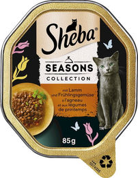 Produktbild von Sheba Schale Seasons Collection Frühling Edition Stückchen in Sauce für Katzen
