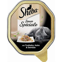 Sheba Schale Speciale Katzenfutter mit Huhn und Truthahn in Sauce 22x85g - 22 x 85 g – Bild 1 von 1