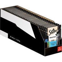 Produktbild von Sheba Selection Katzen Nassfutter Stückchen in Sauce mit Hochseefisch MSC für Adult Katzen 28 x 85 g - 28 x 85 g