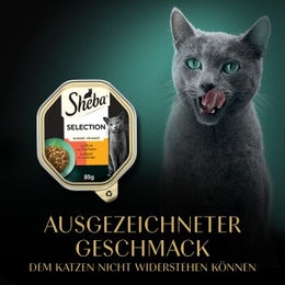 Sheba Selection Katzen Nassfutter Stückchen in Sauce Rind und Truthahn 22x85 g - 22 x 85 g – Bild 1 von 2