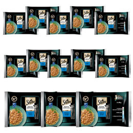 Sheba Selection Select Slices Katzen Nassfutter Mix Lachs Kabeljau Thunfisch in Sauce für adulte Katzen 52x85g - 52 x 85 g – Bild 1 von 3