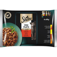 Produktbild von Sheba Traiteur Auswahl Mini Filets in Sauce Katzenfutter 8 x 85 g