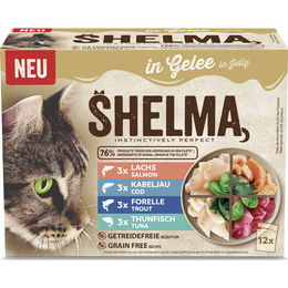 Shelma Katzennassfutter Fisch Multipack – Bild 1 von 1