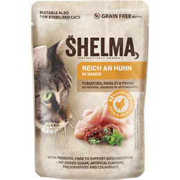 Shelma Nassenfutter Huhn in Soße für Katzen – Bild 1 von 1