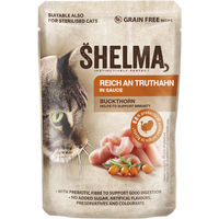 Produktbild von Shelma Nassenfutter Truthahn in Soße für Katzen