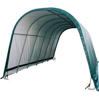 Produktbild von SHELTERLOGIC Weidezelt Run-In-Shed aus Kunststoff in Grün 380 x 308 x 728 cm