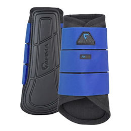 Shires Arma Air Motion Brushing Boots Gamaschen Cob Royal Blau für Vollblut – Bild 1 von 5