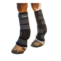 Produktbild von Shires ARMA Deluxe Mud Socks Turnout Wraps Gamaschen Schwarz Neopren Größe M