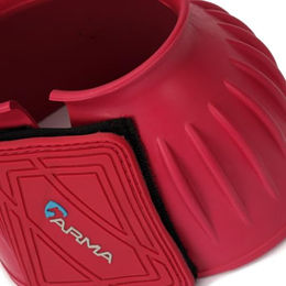 Shires ARMA Touch Close Over Reach Boots Gamaschen für Pferde Rosa XL – Bild 1 von 4