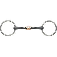 Produktbild von Shires Copper Lozenge Sweet Iron Gebiss für Pferde doppelt gebrochen 12 mm 5 1/2 Zoll