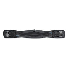 Shires Elastischer Pferdegurt Doma Schwarz 50,8 cm – Bild 1 von 1