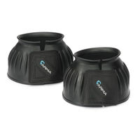 Produktbild von Shires Equestrian Equine Horse Arma Hufglocken Schwarz XL