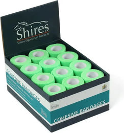 Shires Equestrian Selbstklebende Bandage für Pferde 12 Stück – Bild 1 von 1
